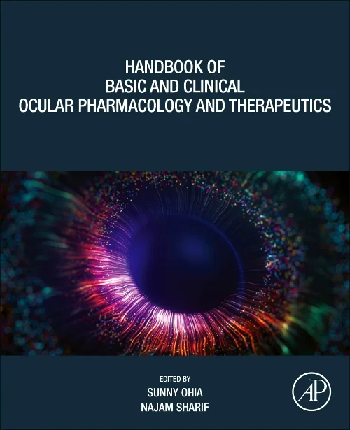 Coperta cărții "Handbook of Basic and Clinical Ocular Pharmacology and Therapeutics" de autor necunoscut
