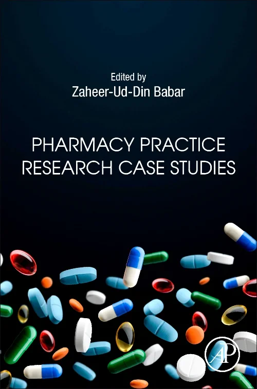 Coperta cărții "Pharmacy Practice Research Case Studies" de autor necunoscut