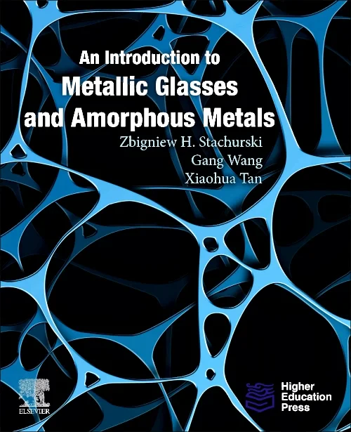 Coperta cărții "An Introduction to Metallic Glasses and Amorphous Metals" de autor necunoscut