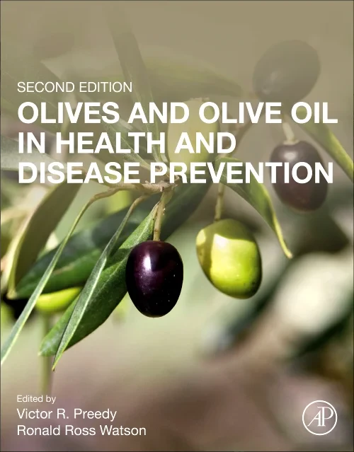 Coperta cărții "Olives and Olive Oil in Health and Disease Prevention" de autor necunoscut