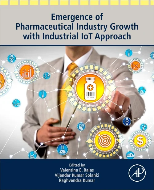 Coperta cărții "Emergence of Pharmaceutical Industry Growth with Industrial IoT Approach" de autor necunoscut