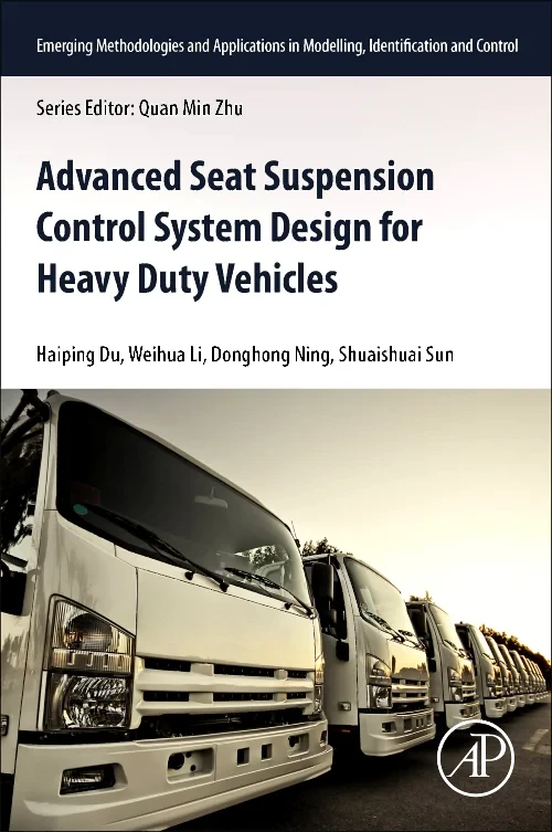 Coperta cărții "Advanced Seat Suspension Control System Design for Heavy Duty Vehicles" de autor necunoscut