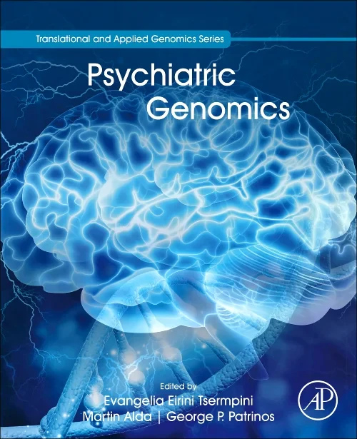 Coperta cărții "Psychiatric Genomics" de autor necunoscut