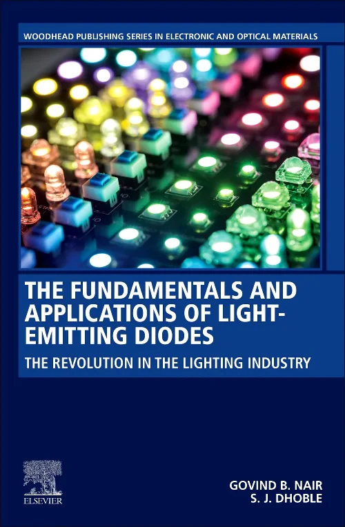 Coperta cărții "The Fundamentals and Applications of Light-Emitting Diodes" de autor necunoscut