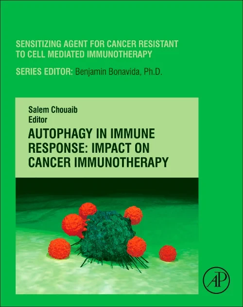 Coperta cărții "Autophagy in Immune Response: Impact on Cancer Immunotherapy" de autor necunoscut