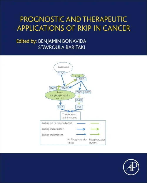 Coperta cărții "Prognostic and Therapeutic Applications of RKIP in Cancer" de autor necunoscut