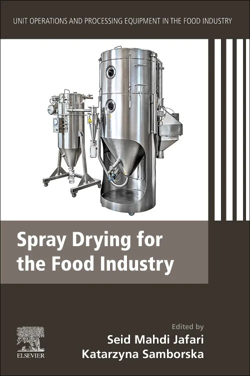 Coperta cărții "Spray Drying for the Food Industry" de autor necunoscut