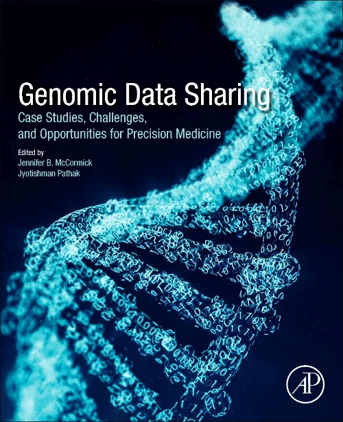 Coperta cărții "Genomic Data Sharing" de autor necunoscut