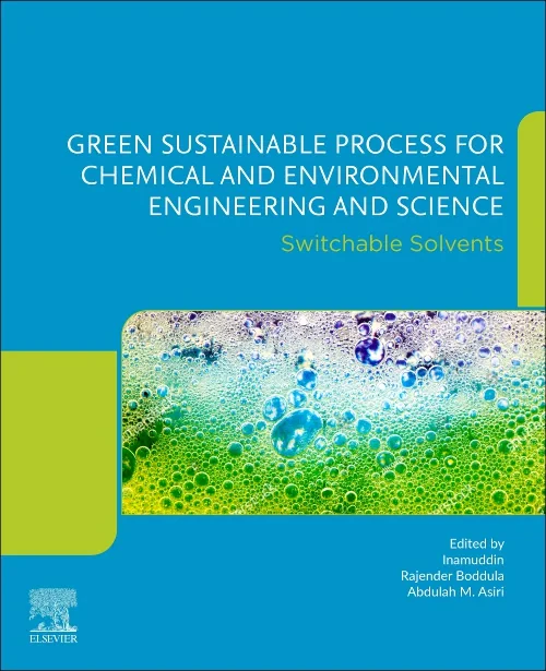 Coperta cărții "Green Sustainable Process for Chemical and Environmental Engineering and Science" de autor necunoscut