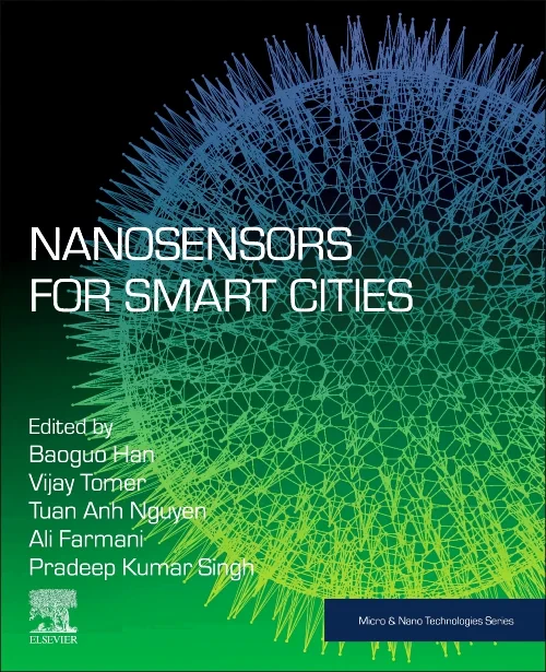 Coperta cărții "Nanosensors for Smart Cities" de autor necunoscut