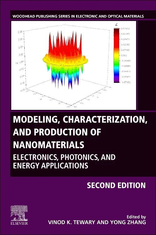 Coperta cărții "Modeling, Characterization, and Production of Nanomaterials" de autor necunoscut