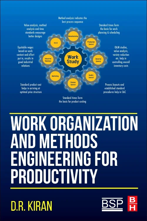 Coperta cărții "Work Organization and Methods Engineering for Productivity" de autor necunoscut