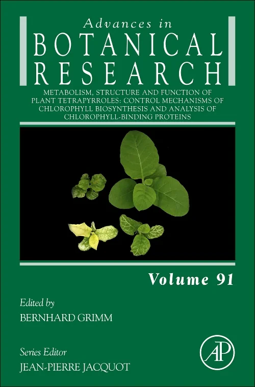 Coperta cărții "Metabolism, Structure and Function of Plant Tetrapyrroles: Control Mechanisms of Chlorophyll Biosynthesis and Analysis of Chlorophyll-Binding Proteins" de autor necunoscut