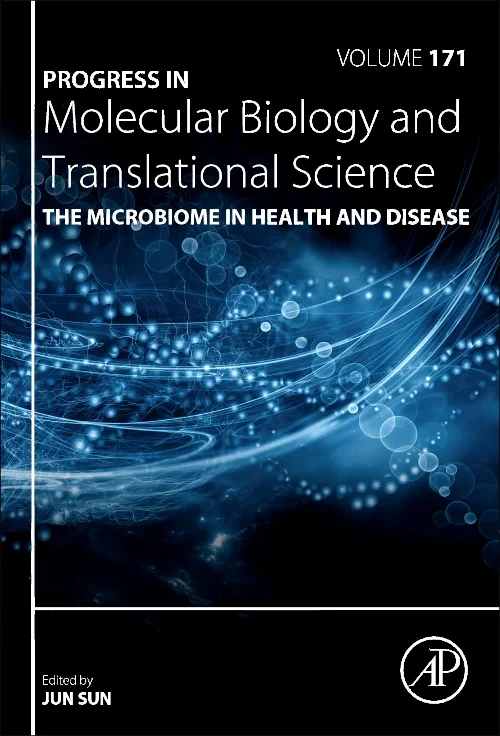 Coperta cărții "The Microbiome in Health and Disease" de autor necunoscut