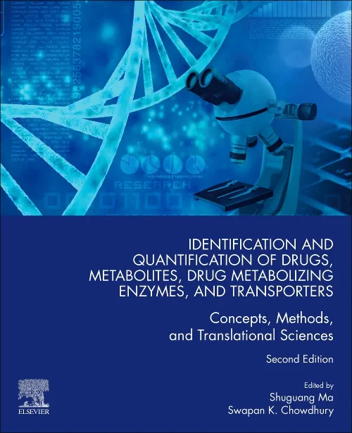 Coperta cărții "Identification and Quantification of Drugs, Metabolites, Drug Metabolizing Enzymes, and Transporters" de autor necunoscut