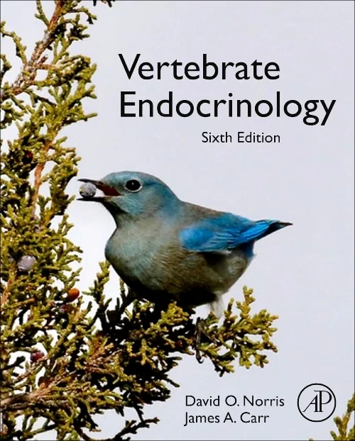 Coperta cărții "Vertebrate Endocrinology" de autor necunoscut