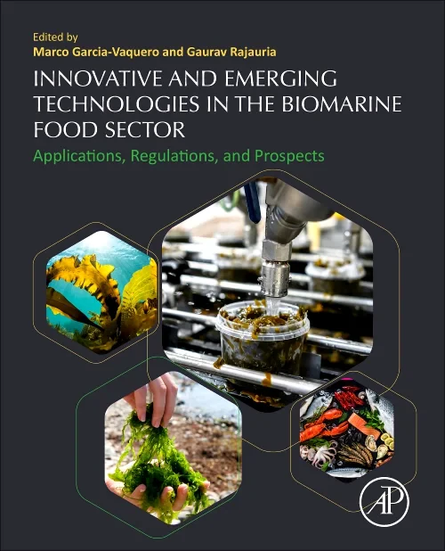 Coperta cărții "Innovative and Emerging Technologies in the Bio-marine Food Sector" de autor necunoscut