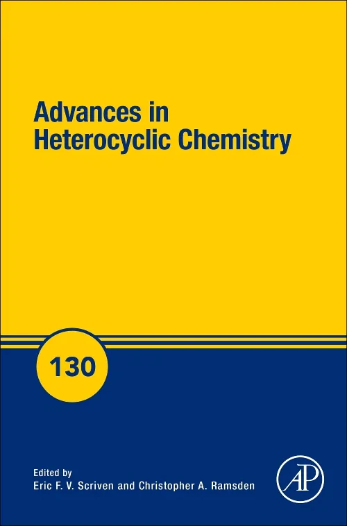 Coperta cărții "Advances in Heterocyclic Chemistry" de autor necunoscut