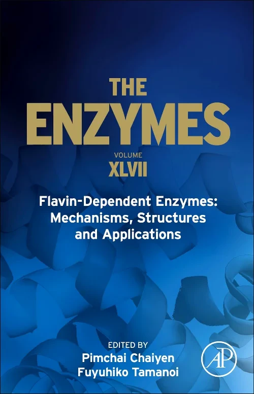 Coperta cărții "Flavin-Dependent Enzymes: Mechanisms, Structures and Applications" de autor necunoscut