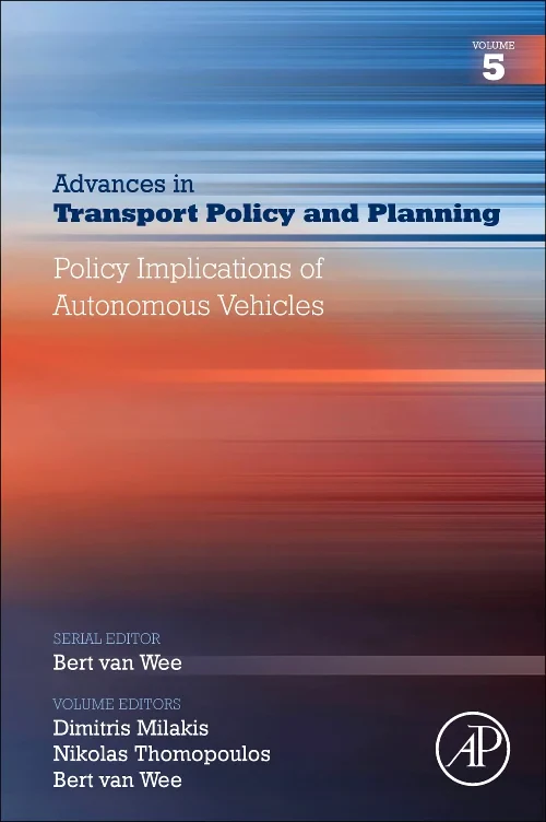Coperta cărții "Policy Implications of Autonomous Vehicles" de autor necunoscut