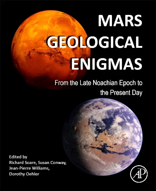 Coperta cărții "Mars Geological Enigmas" de autor necunoscut