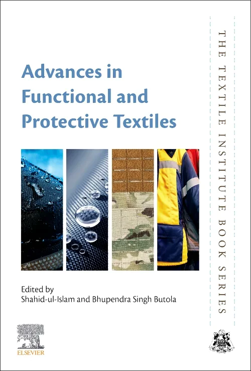 Coperta cărții "Advances in Functional and Protective Textiles" de autor necunoscut