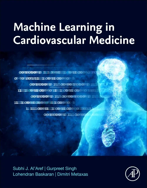 Coperta cărții "Machine Learning in Cardiovascular Medicine" de autor necunoscut