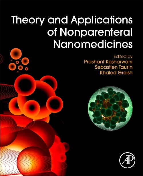 Coperta cărții "Theory and Applications of Nonparenteral Nanomedicines" de autor necunoscut