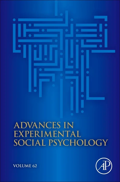 Coperta cărții "Advances in Experimental Social Psychology" de autor necunoscut