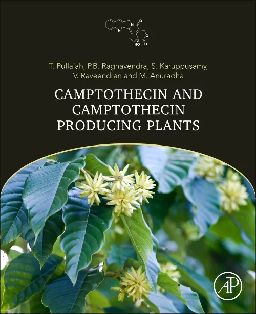Coperta cărții "Camptothecin and Camptothecin Producing Plants" de autor necunoscut