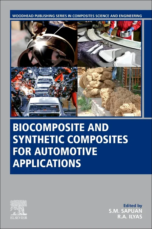 Coperta cărții "Biocomposite and Synthetic Composites for Automotive Applications" de autor necunoscut