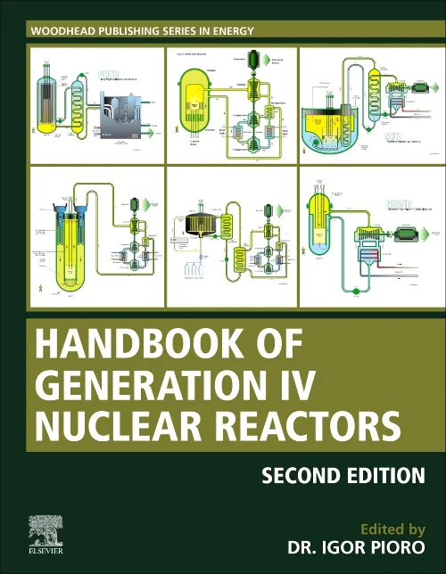 Coperta cărții "Handbook of Generation IV Nuclear Reactors" de autor necunoscut