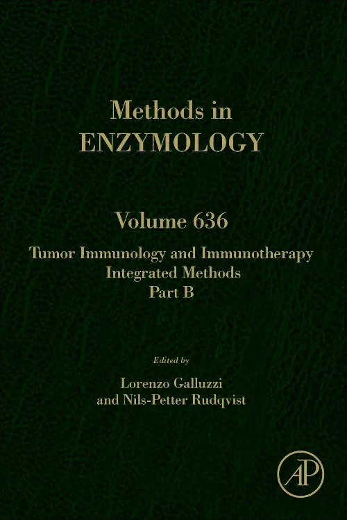 Coperta cărții "Tumor Immunology and Immunotherapy - Integrated Methods Part B" de autor necunoscut