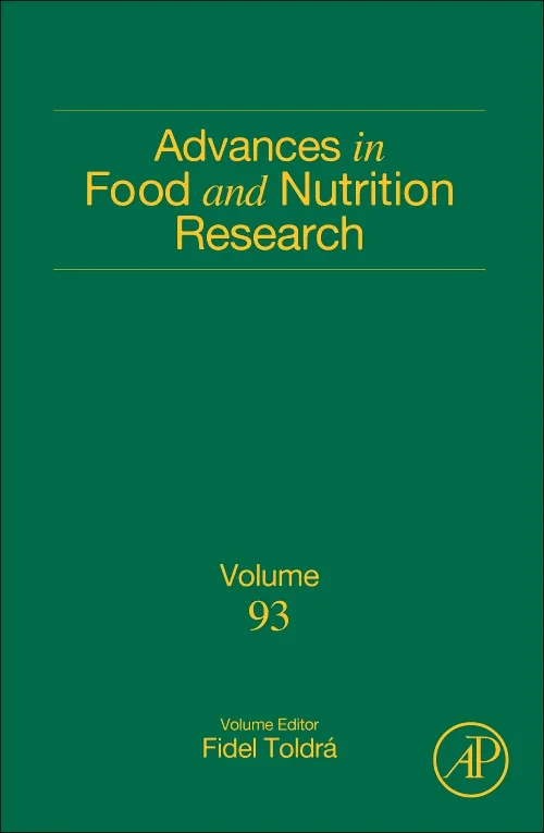Coperta cărții "Advances in Food and Nutrition Research" de autor necunoscut