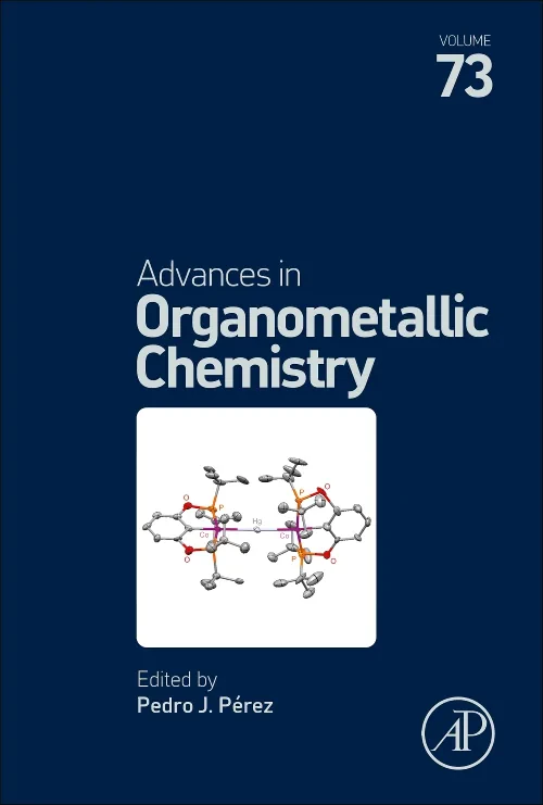 Coperta cărții "Advances in Organometallic Chemistry" de autor necunoscut