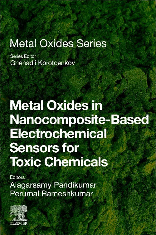Coperta cărții "Metal Oxides in Nanocomposite-Based Electrochemical Sensors for Toxic Chemicals" de autor necunoscut