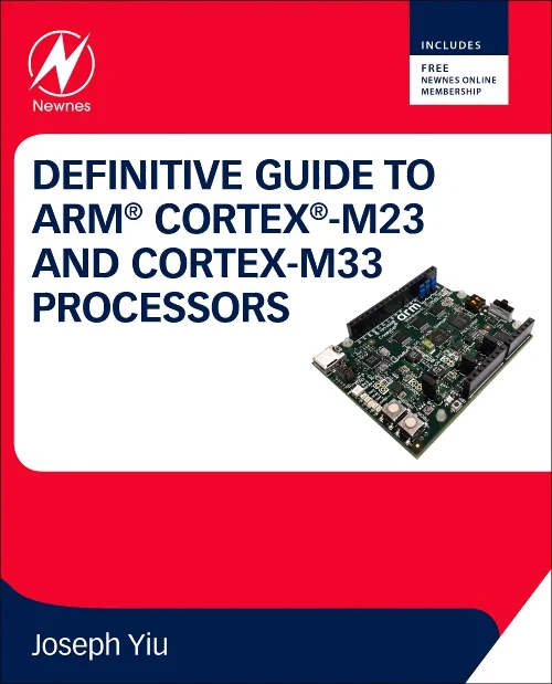 Coperta cărții "Definitive Guide to Arm Cortex-M23 and Cortex-M33 Processors" de autor necunoscut