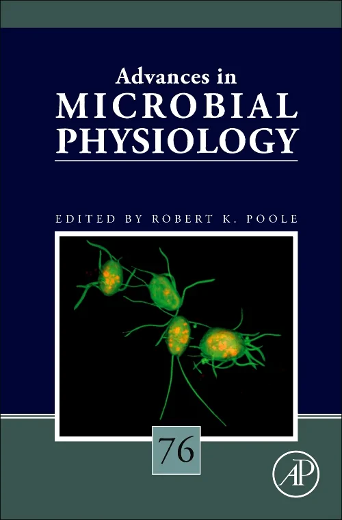 Coperta cărții "Advances in Microbial Physiology" de autor necunoscut
