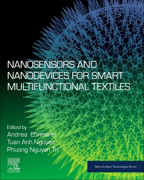 Coperta cărții "Nanosensors and Nanodevices for Smart Multifunctional Textiles" de autor necunoscut