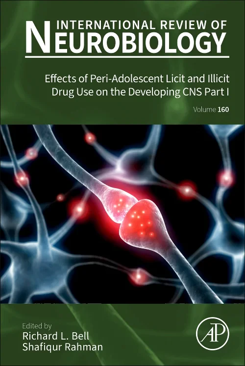 Coperta cărții "Effects of Peri-Adolescent Licit and Illicit Drug Use on the Developing CNS Part I" de autor necunoscut