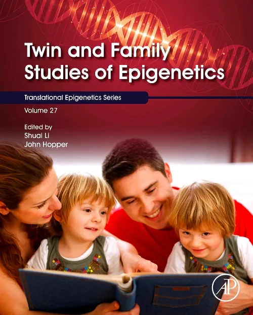 Coperta cărții "Twin and Family Studies of Epigenetics" de autor necunoscut
