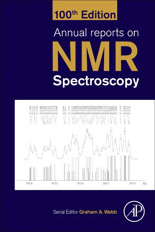 Coperta cărții "Annual Reports on NMR Spectroscopy" de autor necunoscut