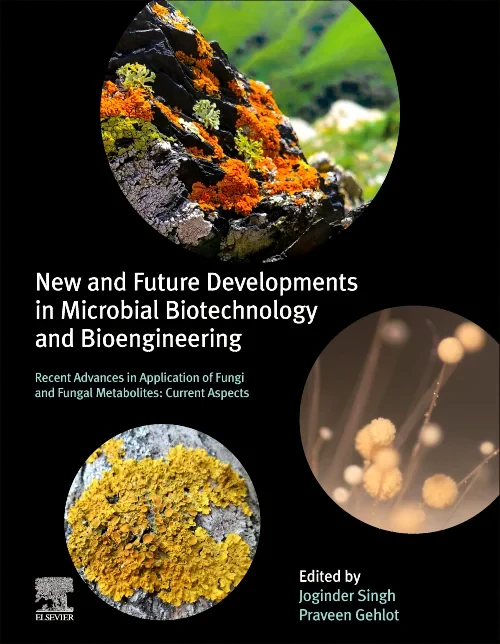 Coperta cărții "New and Future Developments in Microbial Biotechnology and Bioengineering" de autor necunoscut