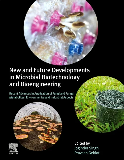 Coperta cărții "New and Future Developments in Microbial Biotechnology and Bioengineering" de autor necunoscut