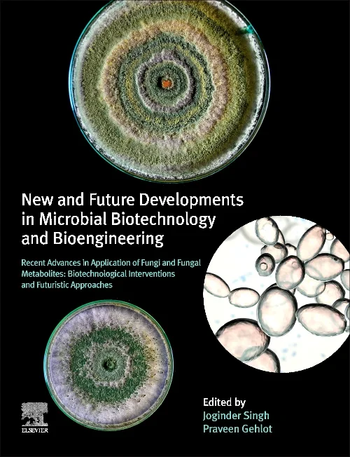 Coperta cărții "New and Future Developments in Microbial Biotechnology and Bioengineering" de autor necunoscut