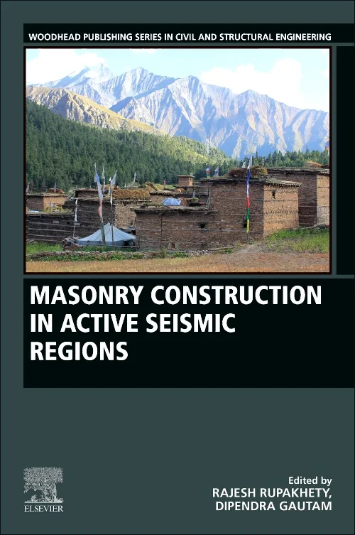 Coperta cărții "Masonry Construction in Active Seismic Regions" de autor necunoscut