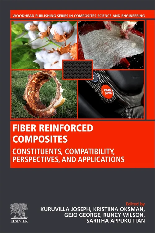 Coperta cărții "Fiber Reinforced Composites" de autor necunoscut