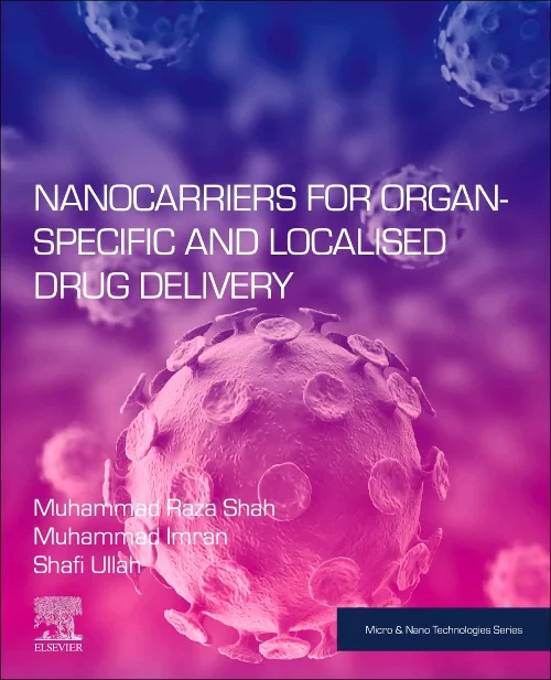 Coperta cărții "Nanocarriers for Organ-Specific and Localized Drug Delivery" de autor necunoscut