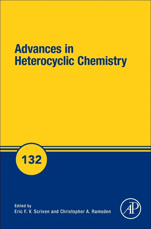 Coperta cărții "Advances in Heterocyclic Chemistry" de autor necunoscut