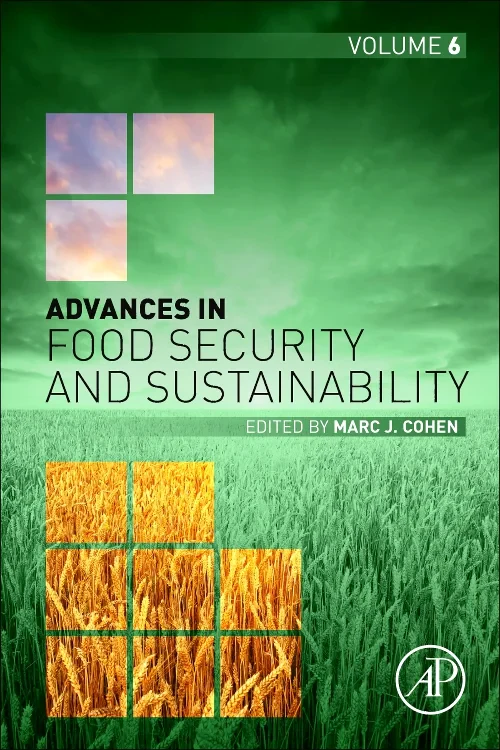 Coperta cărții "Advances in Food Security and Sustainability" de autor necunoscut